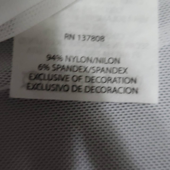 NFL Team Apparel All Sport Couture White Sheer Top Size XS New with Tag - Picture 4 of 5